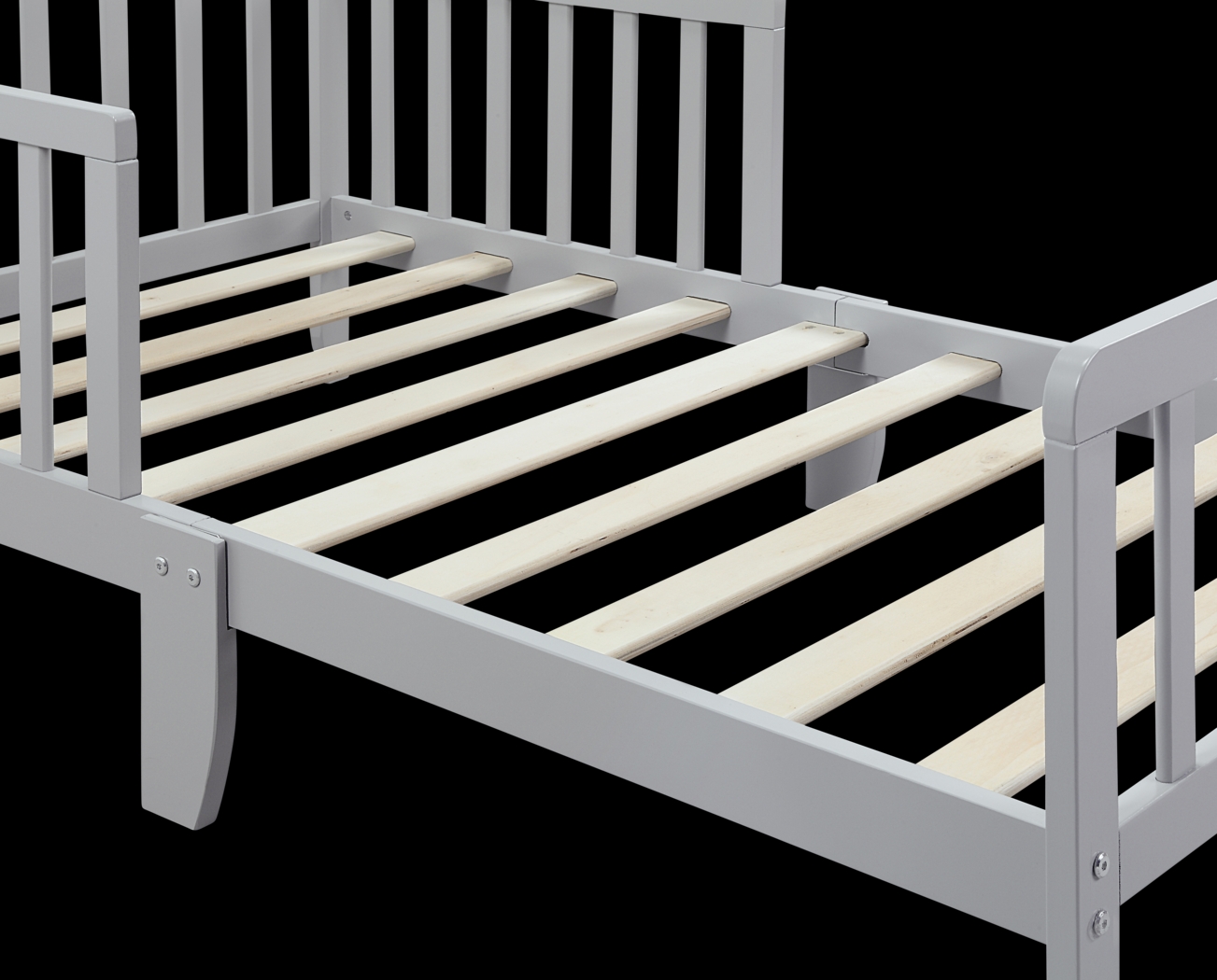Kids Fyrio Gray Toddler Bed - Thumbnail - Image 3