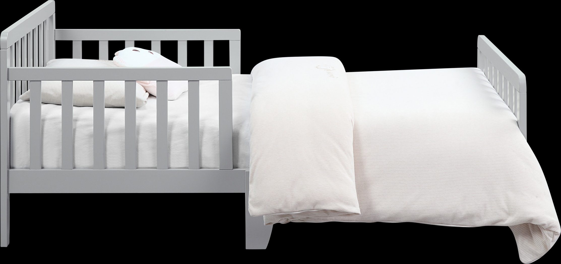 Kids Fyrio Gray Toddler Bed - Thumbnail - Image 6