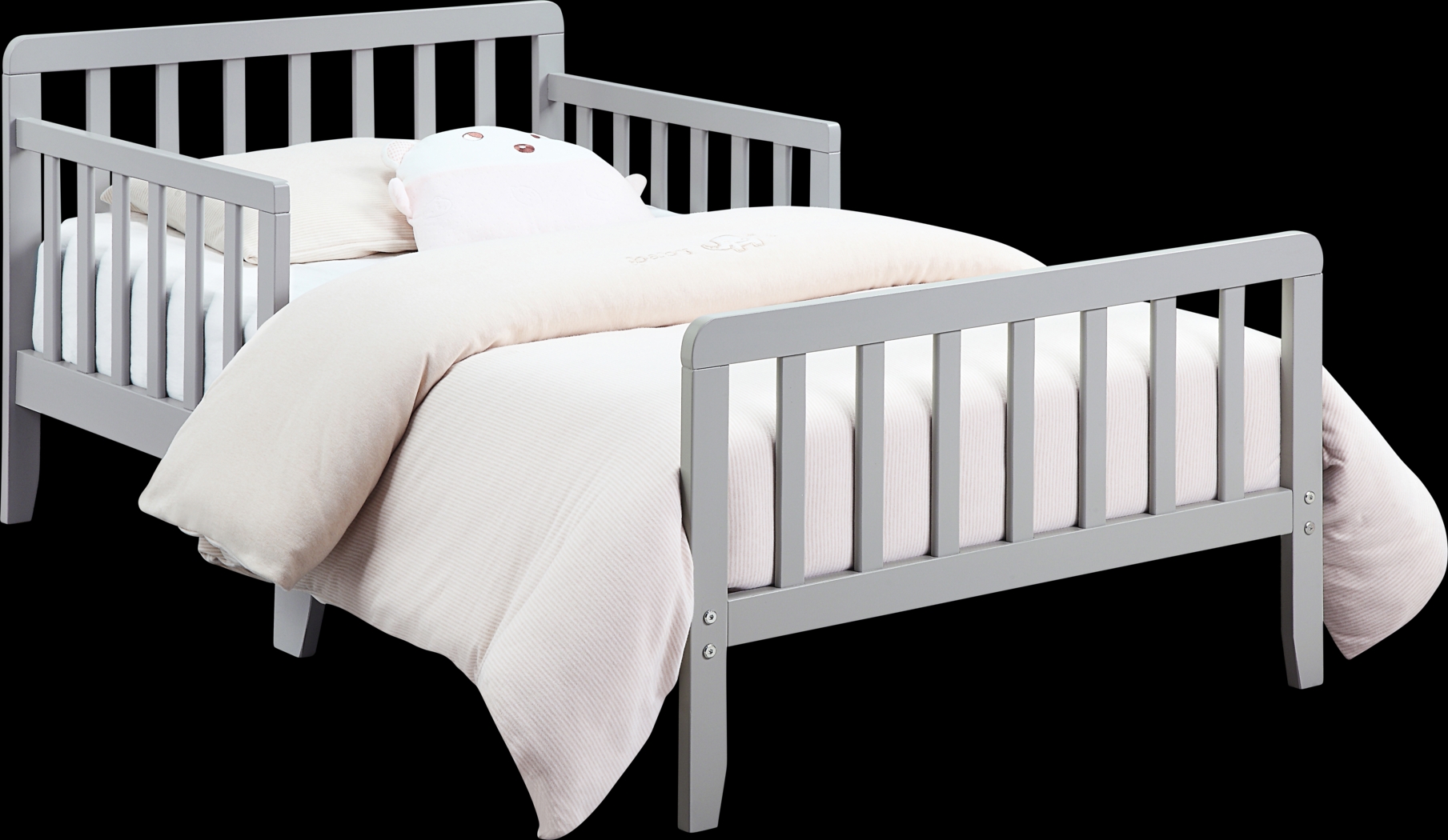 Kids Fyrio Gray Toddler Bed - Thumbnail - Image 1