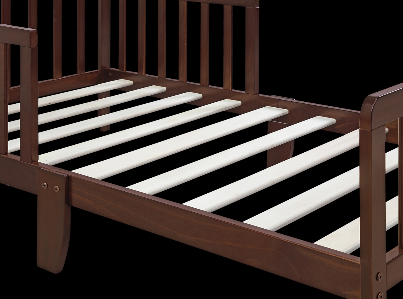 Kids Fyrio Walnut Toddler Bed - Thumbnail - Image 3