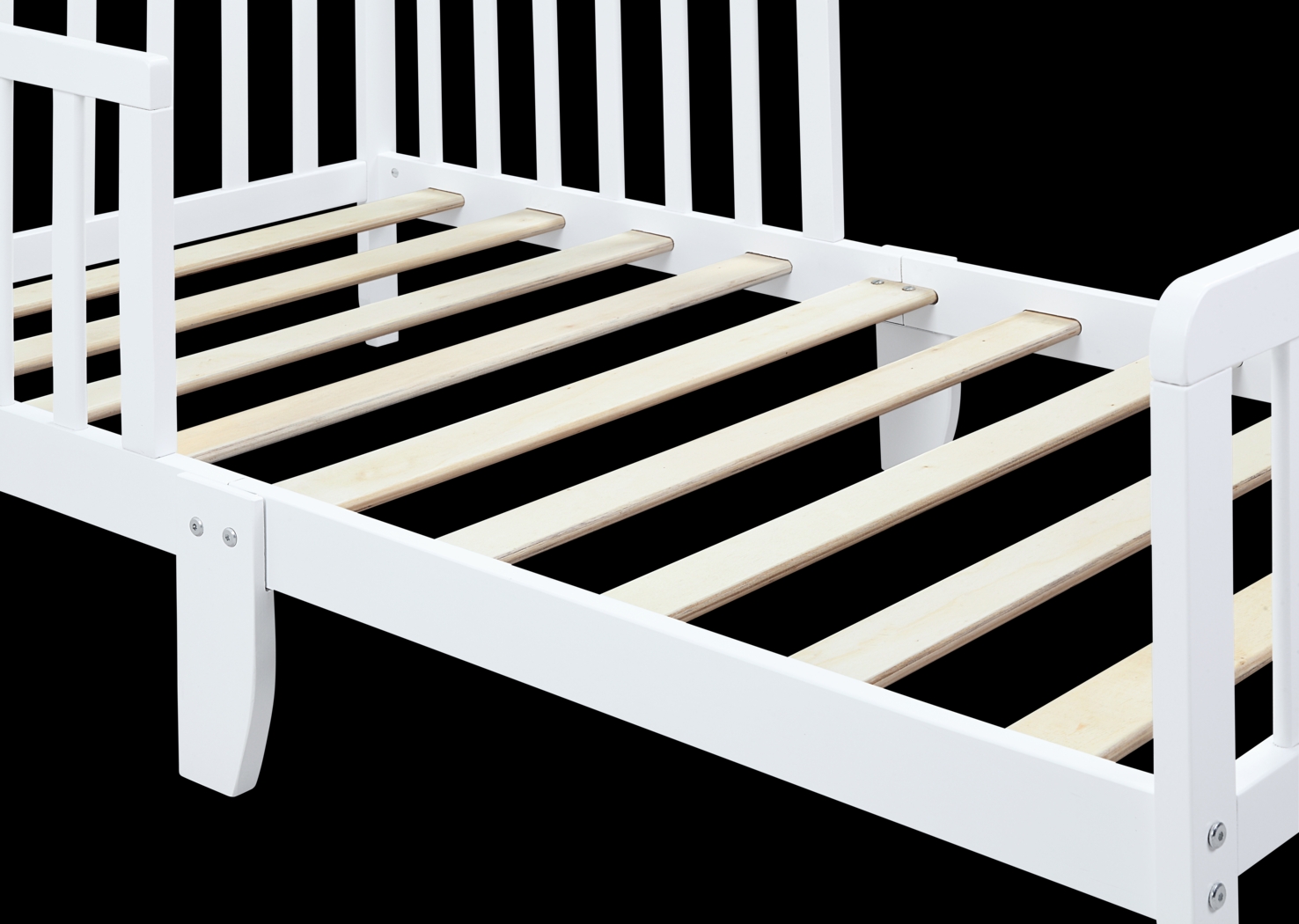 Kids Fyrio White Toddler Bed - Thumbnail - Image 4