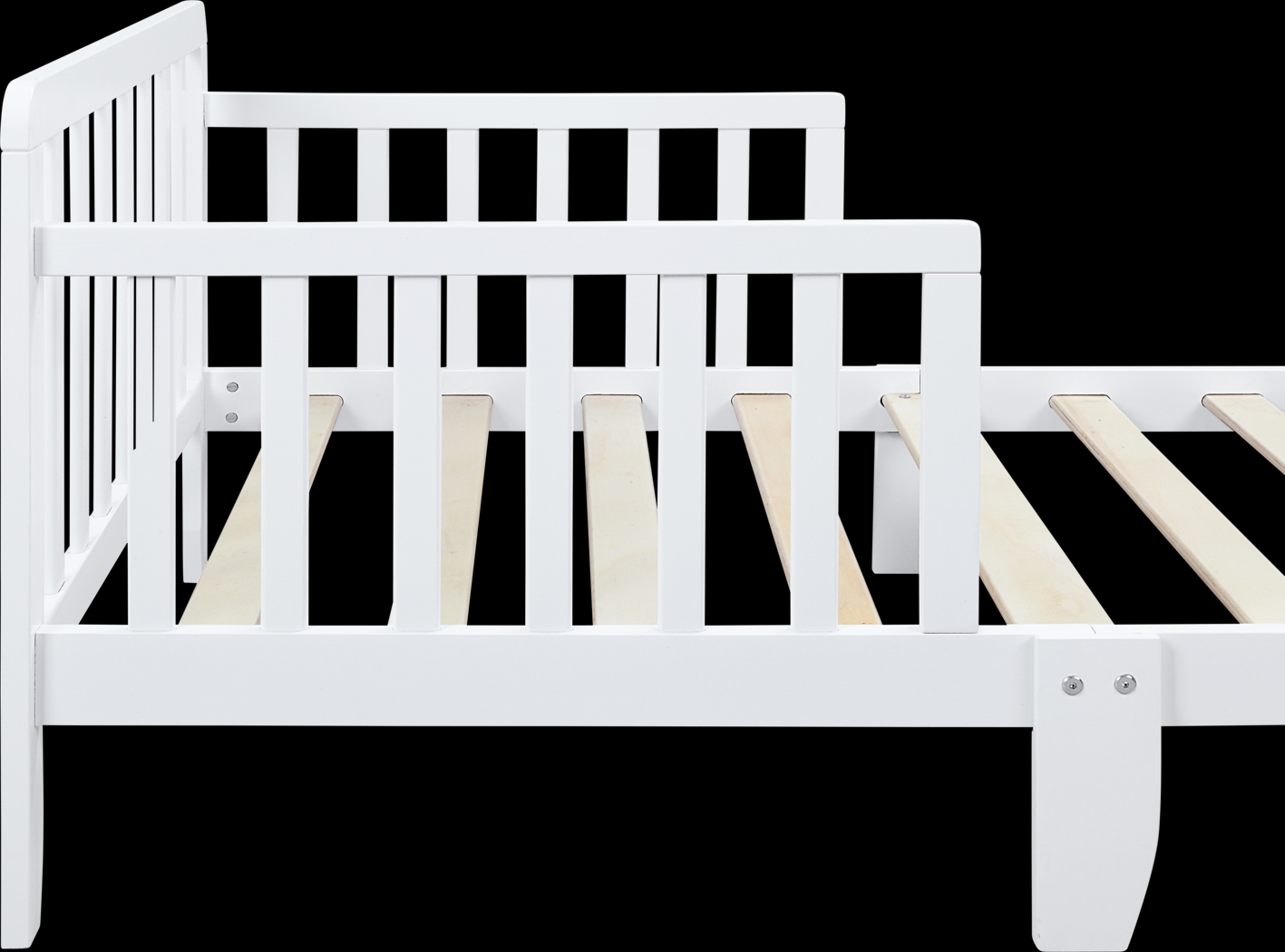 Kids Fyrio White Toddler Bed - Thumbnail - Image 5