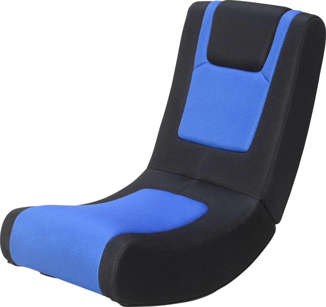 Kids Gabo Black/Blue Gaming Rocker - Thumbnail - Image 3