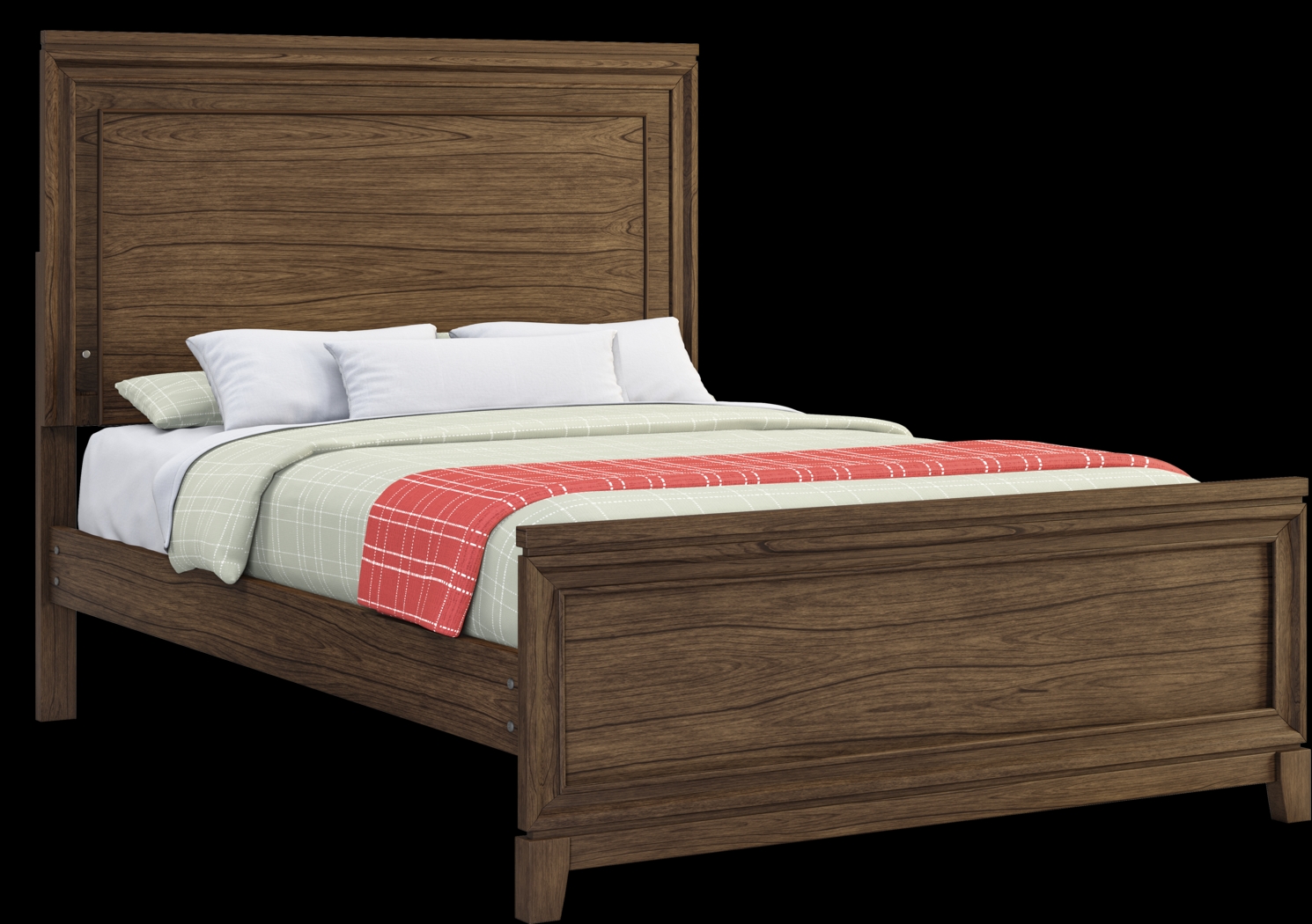 Kids Gallery Zone Saddle 3 Pc Full Lighted Panel Bed - Thumbnail - Image 4