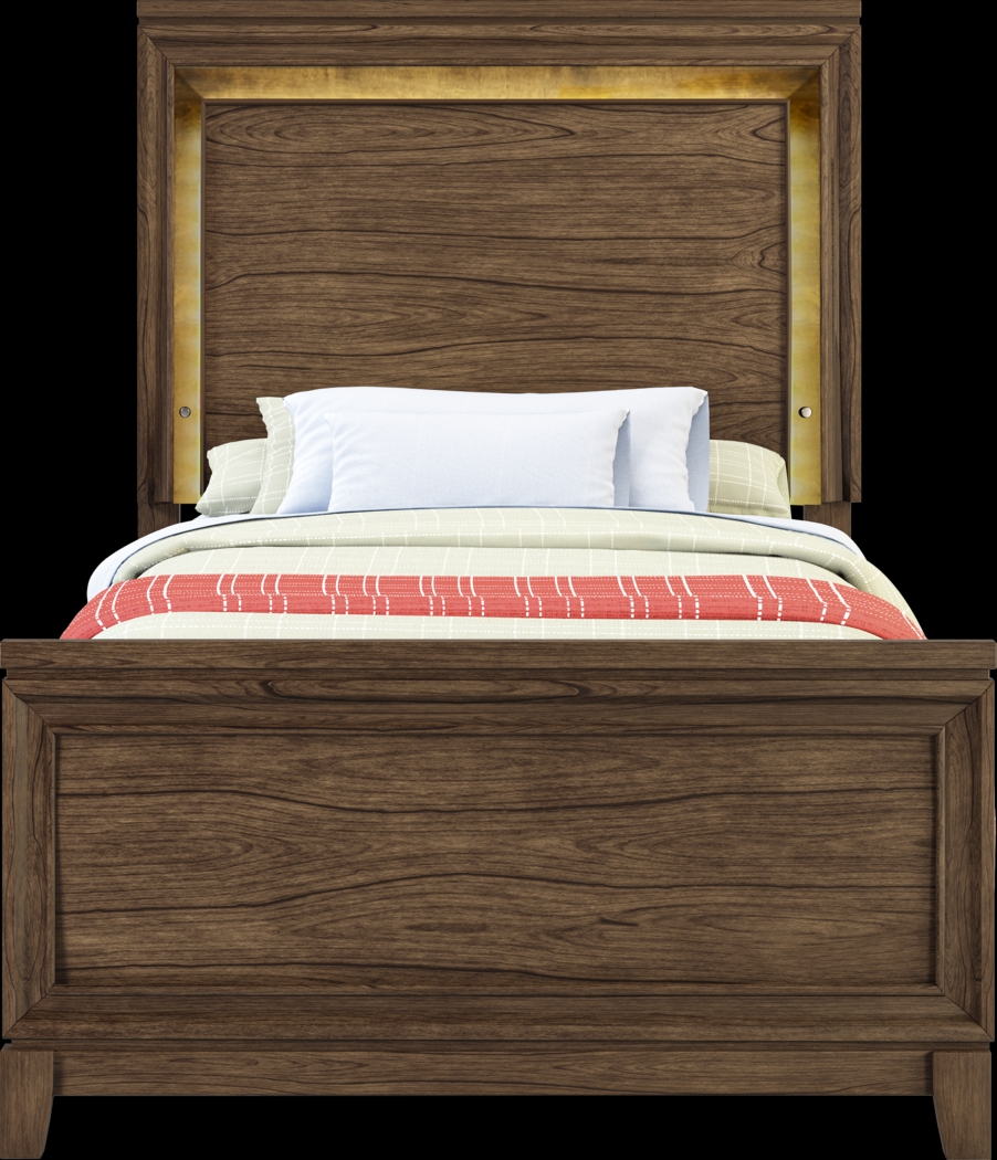 Kids Gallery Zone Saddle 5 Pc Twin Lighted Panel Bedroom - Thumbnail - Image 3