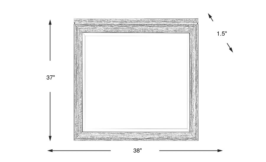 Dimension Image. Please refer to the Dimension Tab on this page for dimension details.