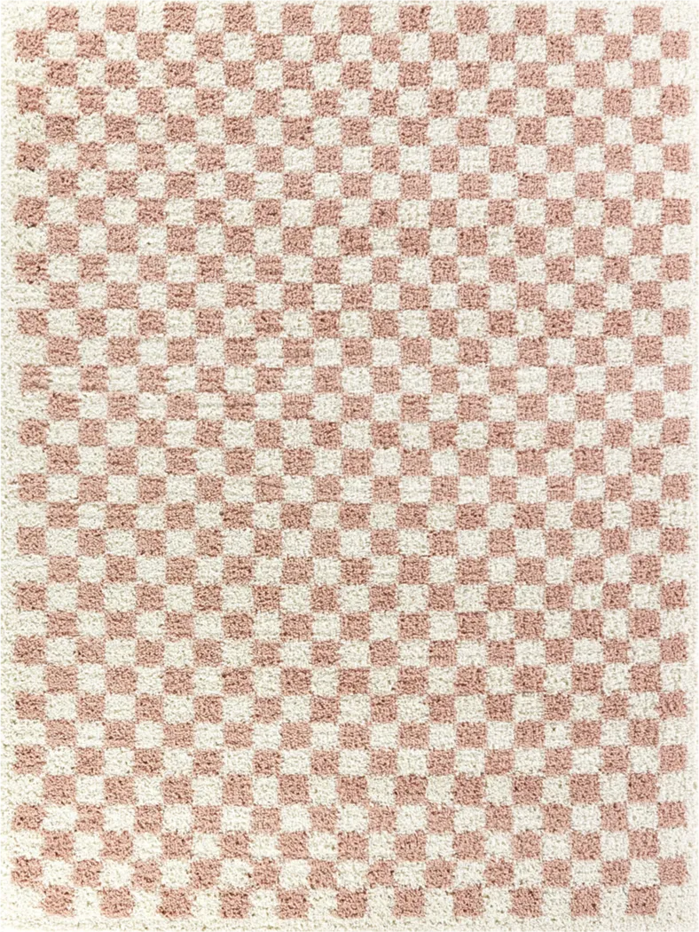 Kids Pixel Party Pink 7'10 x 10' Rug - Thumbnail - Image 1