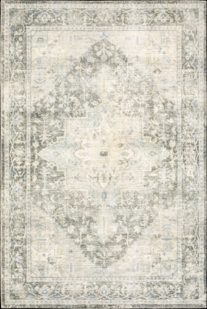 Kids Garden Treasures II Gray 5'3 x 7'3 Rug - Thumbnail - Image 1