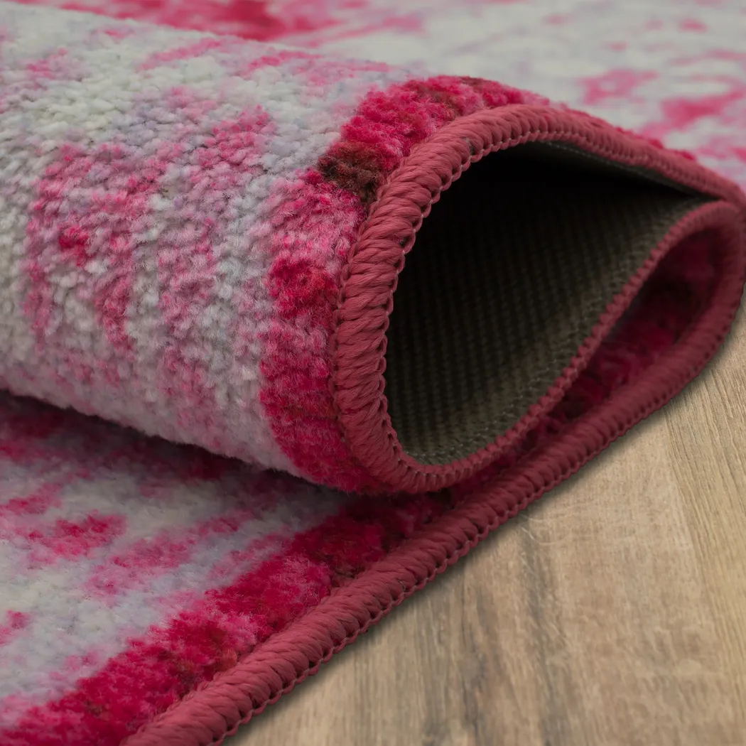 Kids Gembridge Pink 4' x 6' Rug - Thumbnail - Image 13