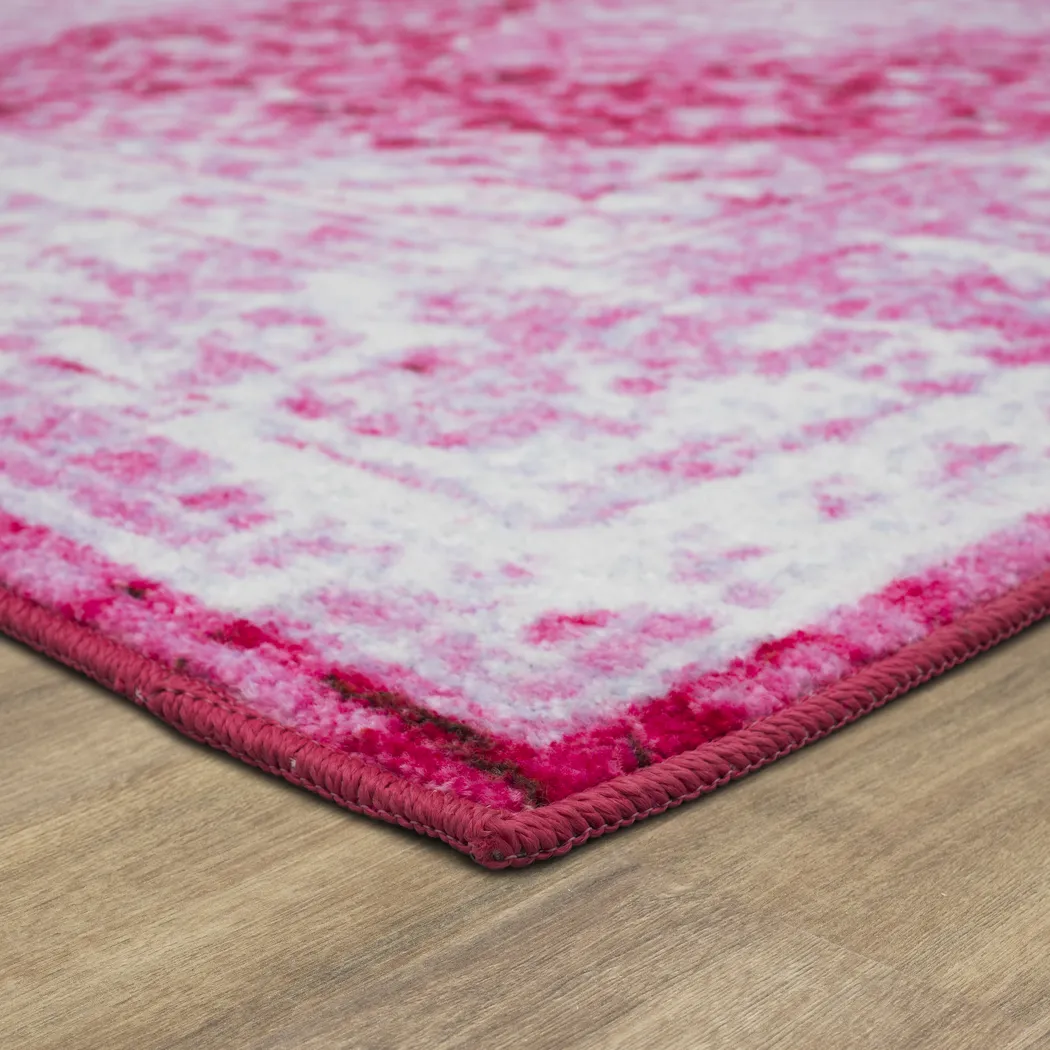 Kids Gembridge Pink 4' x 6' Rug - Thumbnail - Image 5
