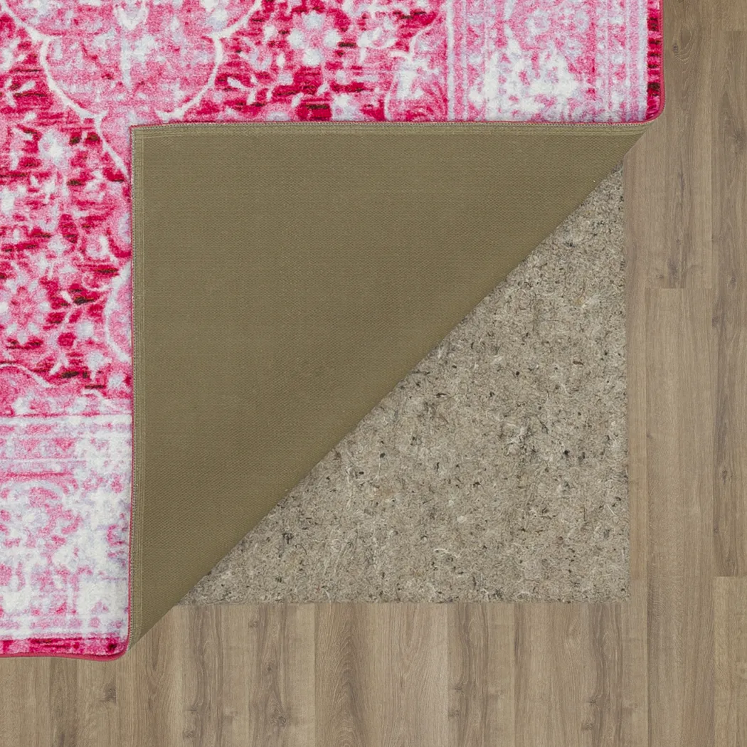 Kids Gembridge Pink 4' x 6' Rug - Thumbnail - Image 6