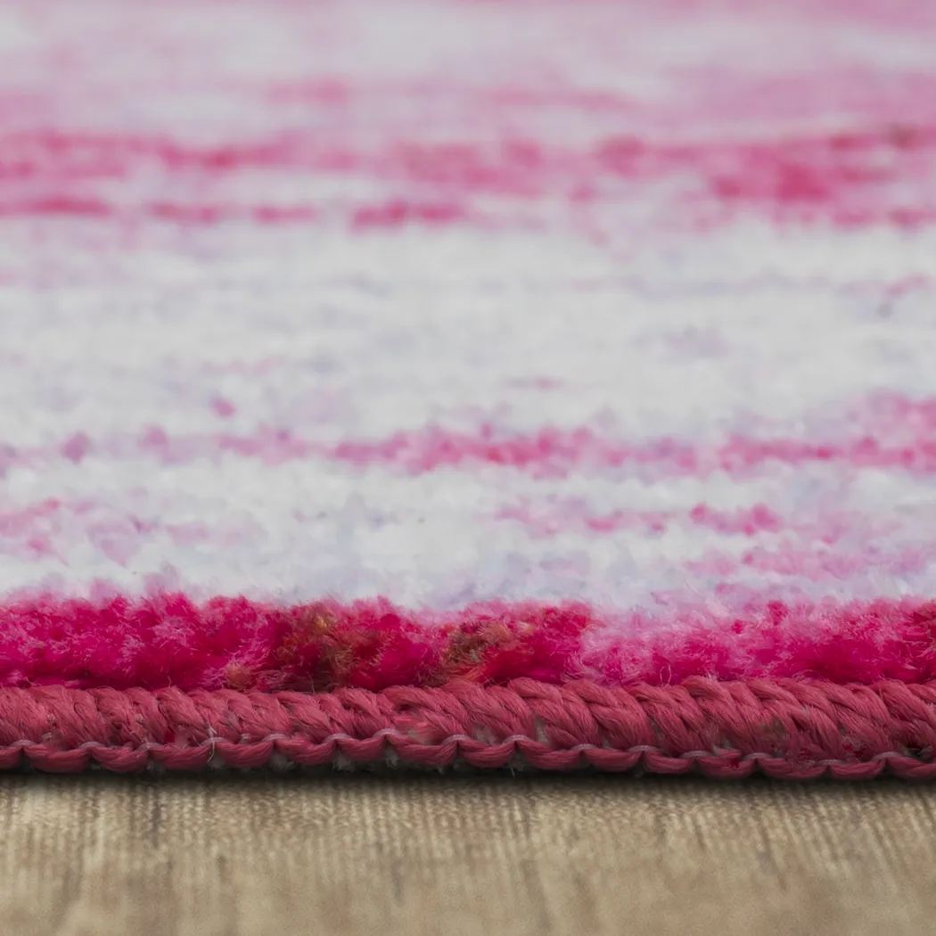 Kids Gembridge Pink 4' x 6' Rug - Thumbnail - Image 7