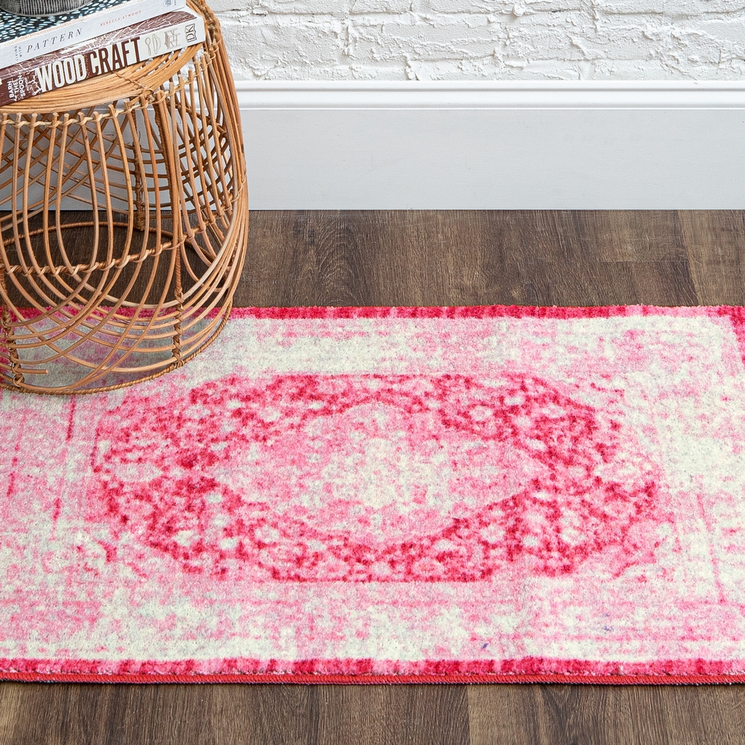 Kids Gembridge Pink 8' x 10' Rug - Thumbnail - Image 9