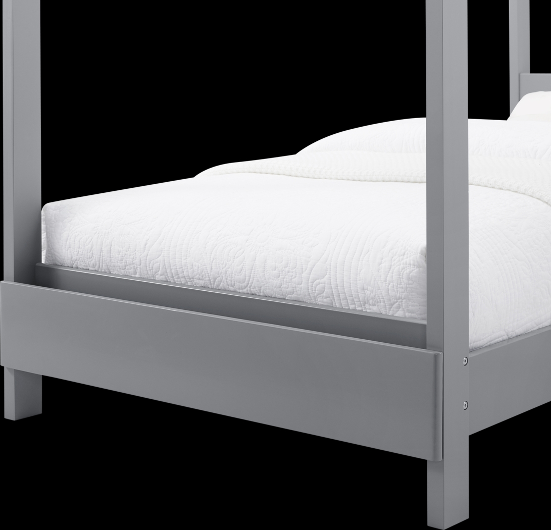 Kids Geoga Gray Twin Bed - Thumbnail - Image 5