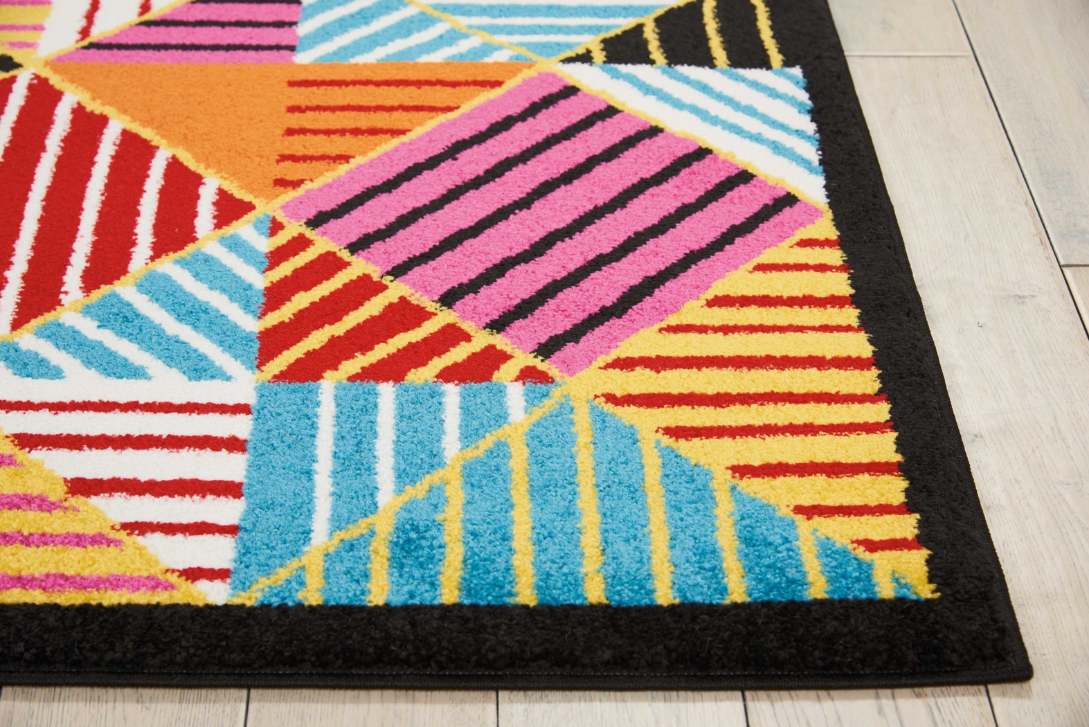 Kids Geoscope Pink 5' x 7' Rug - Thumbnail - Image 6