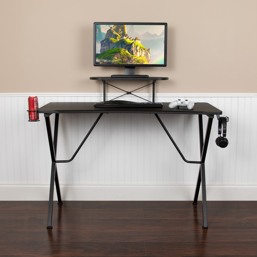 Kids Gindrex Black Gaming Desk - Thumbnail - Image 11