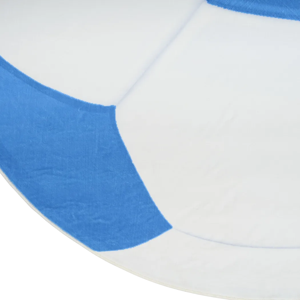 Kids Goal Getter Blue 5' Round Rug - Thumbnail - Image 5