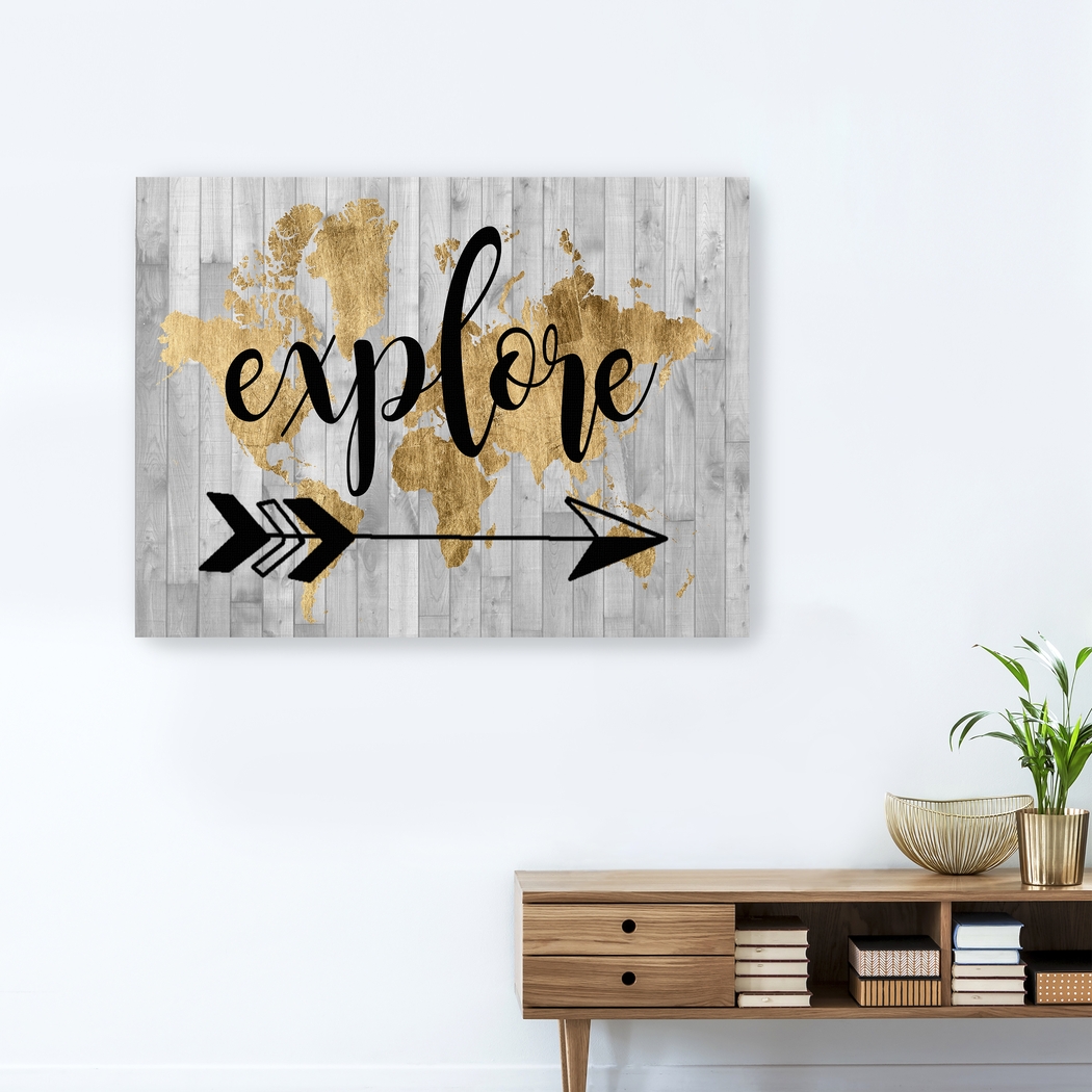 Kids Golden Explorer Gray Artwork - Thumbnail - Image 3