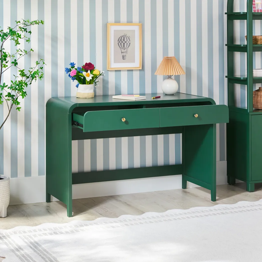 Goldpoint Green Desk - Thumbnail - Image 4