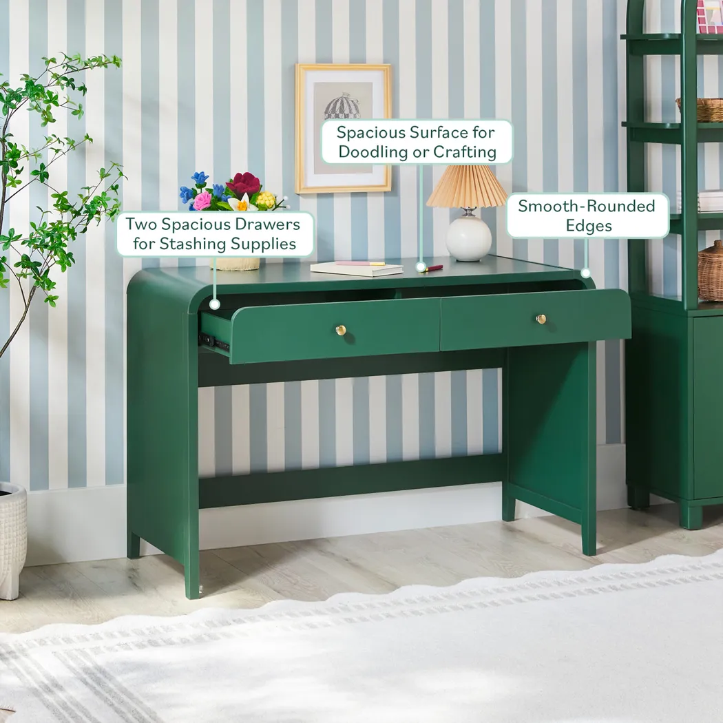 Goldpoint Green Desk - Thumbnail - Image 8