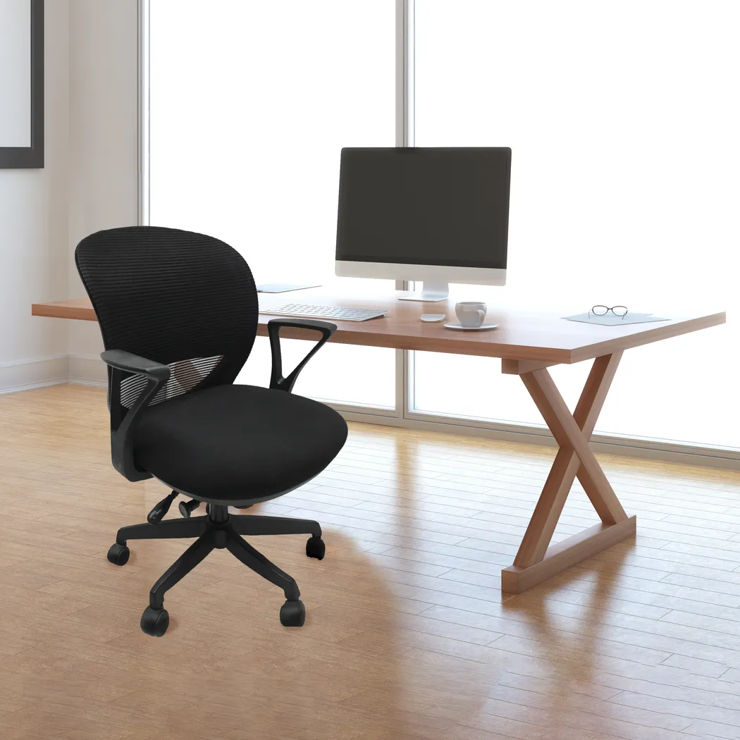 Kids Gonce Black Desk Chair - Thumbnail - Image 2