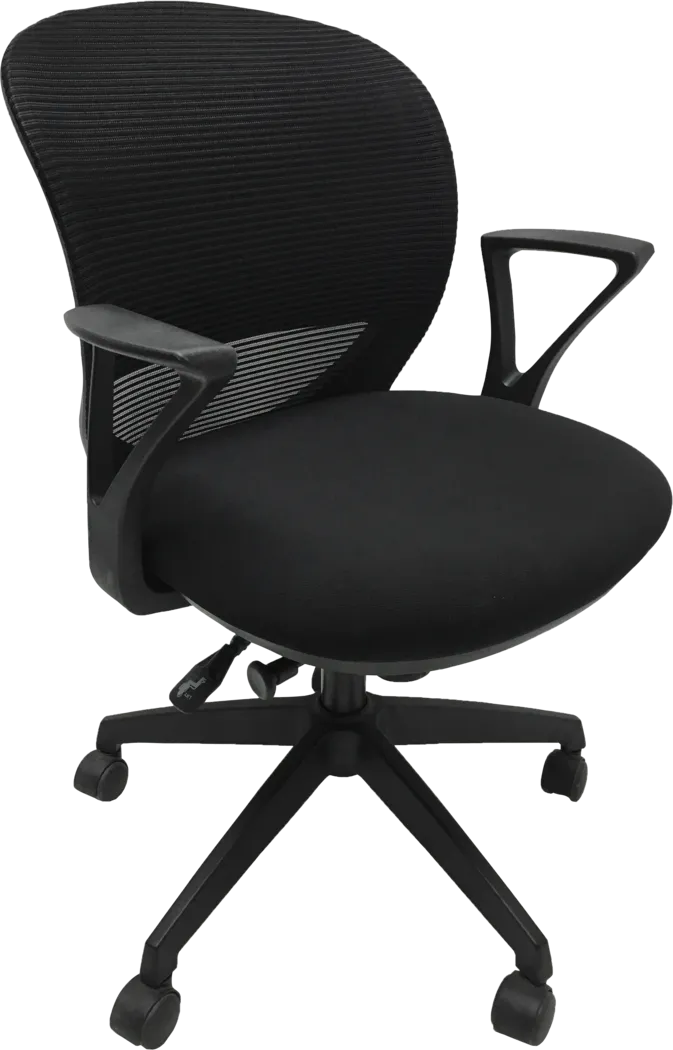 Kids Gonce Black Desk Chair - Thumbnail - Image 1