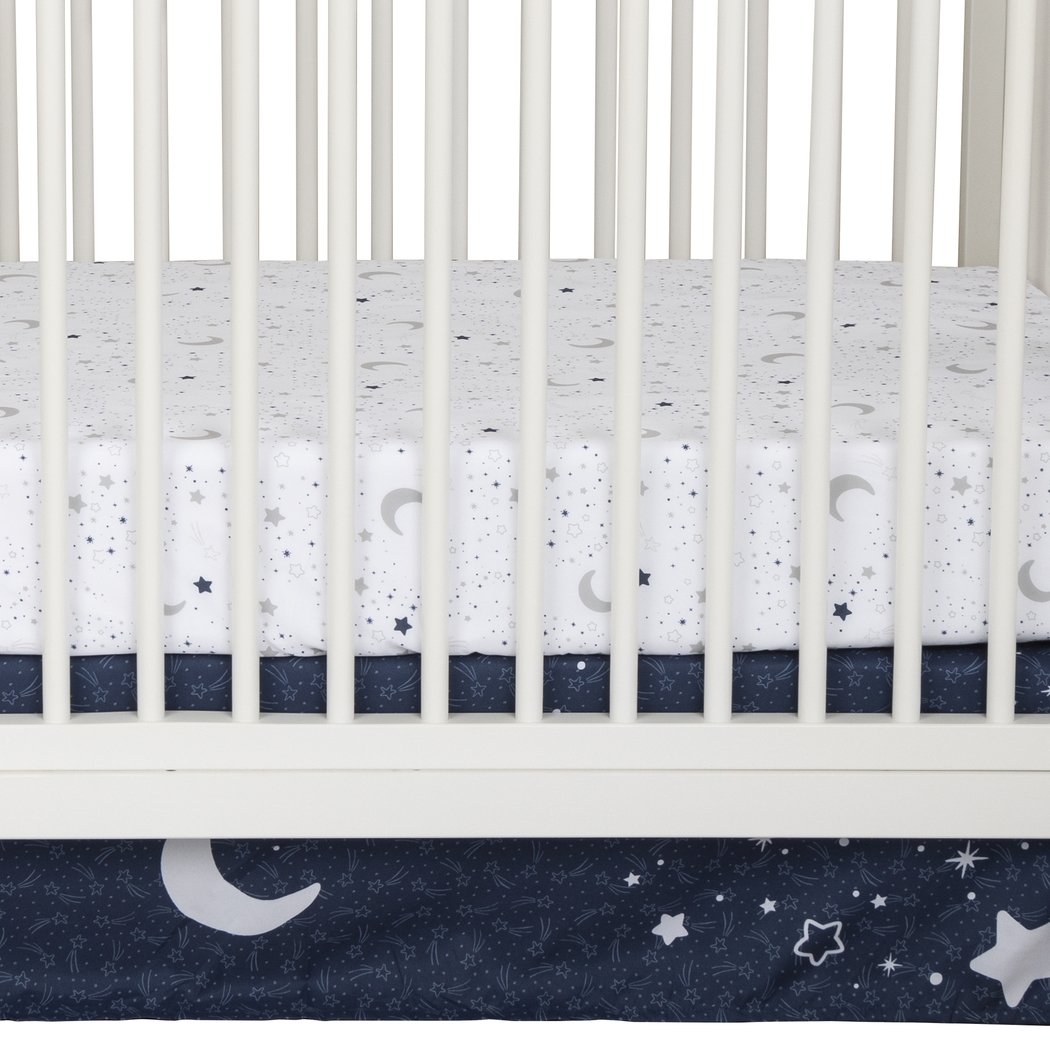 Kids Good Night Moon Navy Baby Bedding Set - Thumbnail - Image 11
