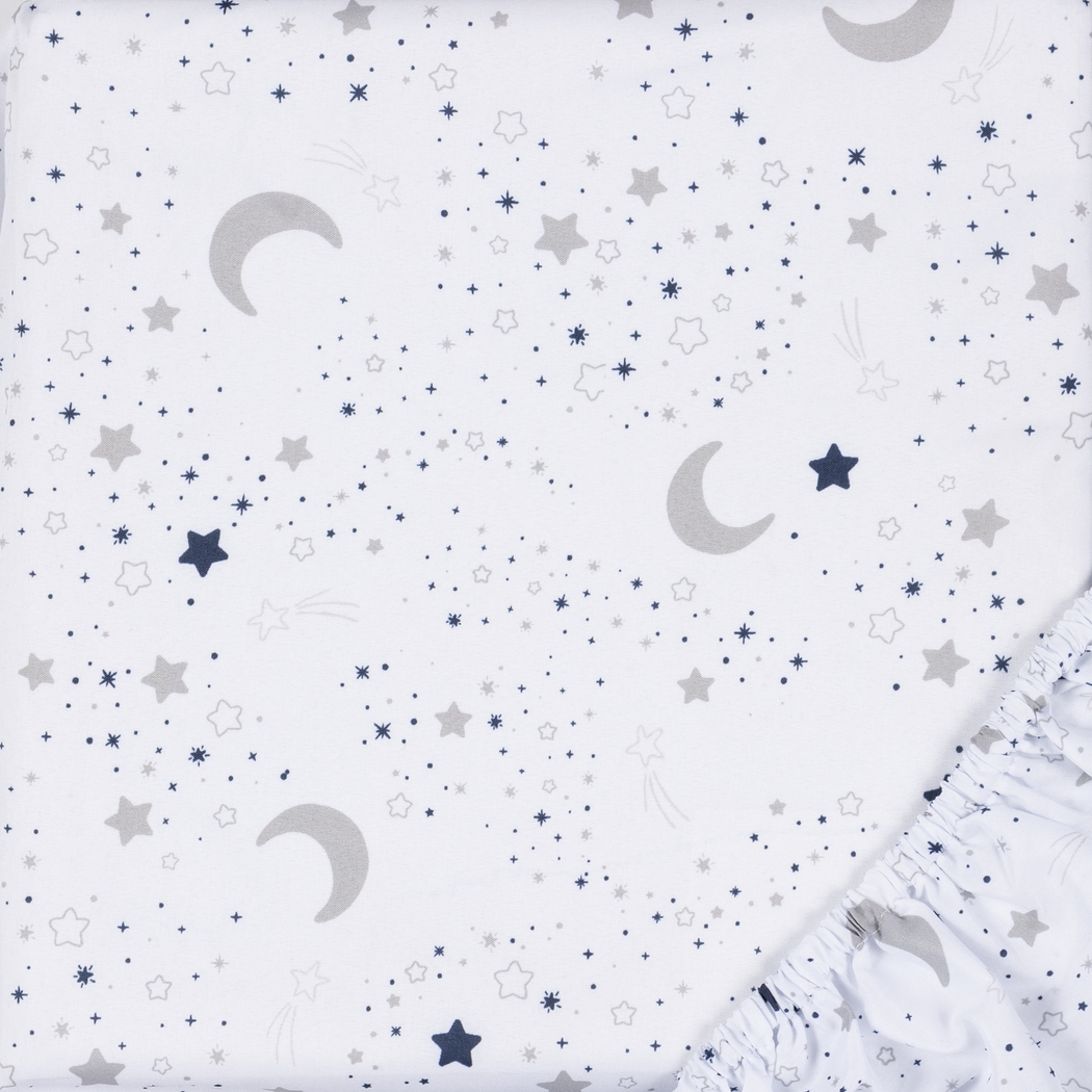 Kids Good Night Moon Navy Baby Bedding Set - Thumbnail - Image 5