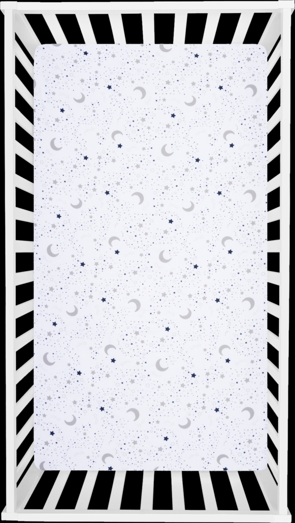 Kids Good Night Moon Navy Baby Bedding Set - Thumbnail - Image 6