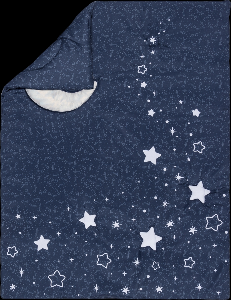 Kids Good Night Moon Navy Baby Bedding Set - Thumbnail - Image 7
