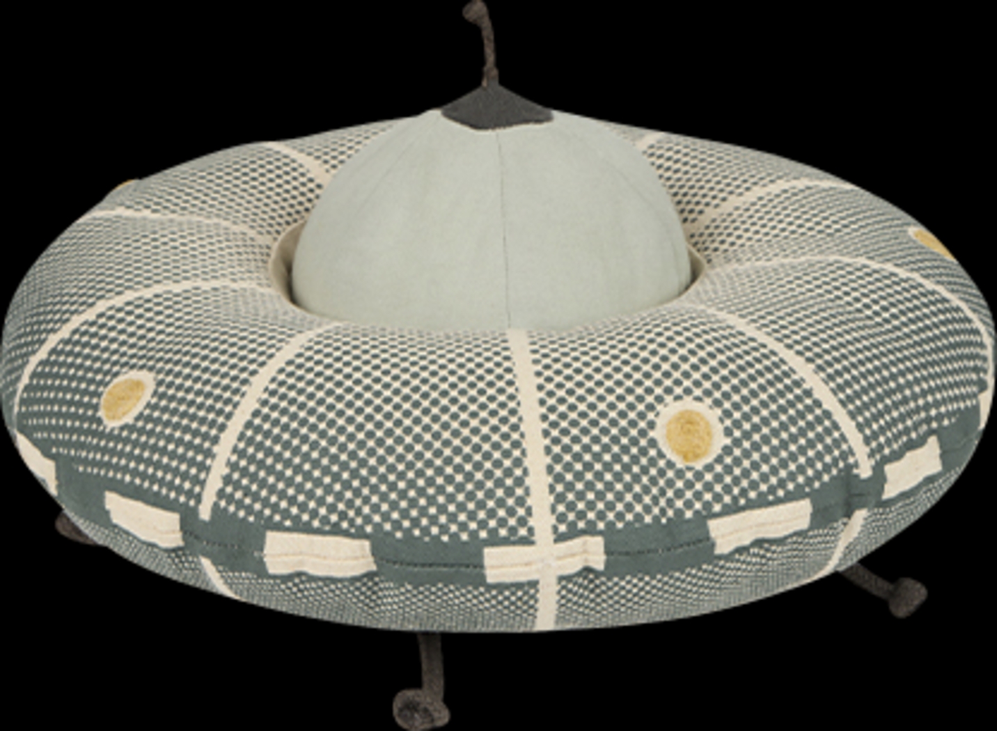 Kids Gray UFO Pillow - Thumbnail - Image 1