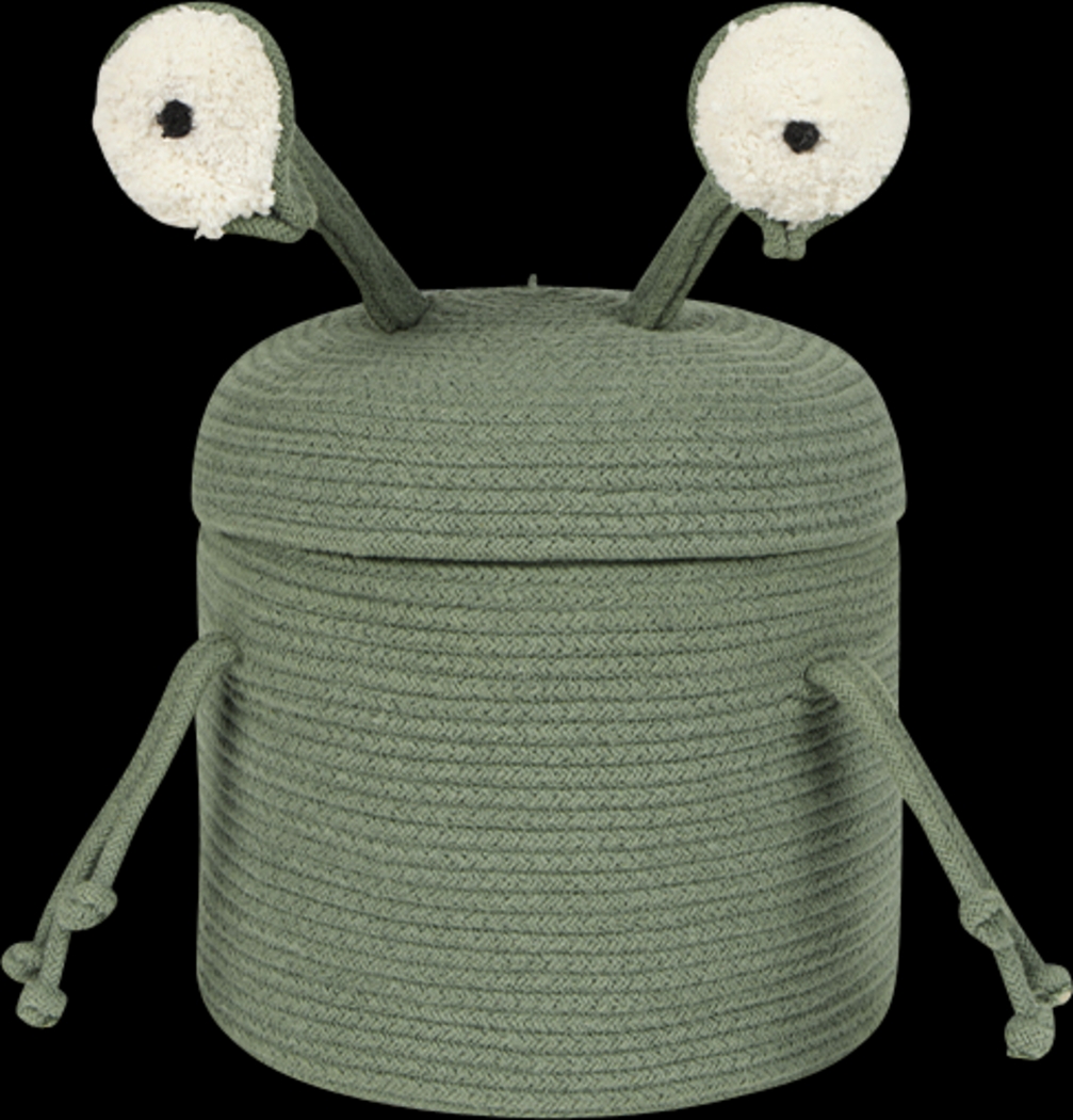 Kids Green Alien Zog Basket - Thumbnail - Image 1