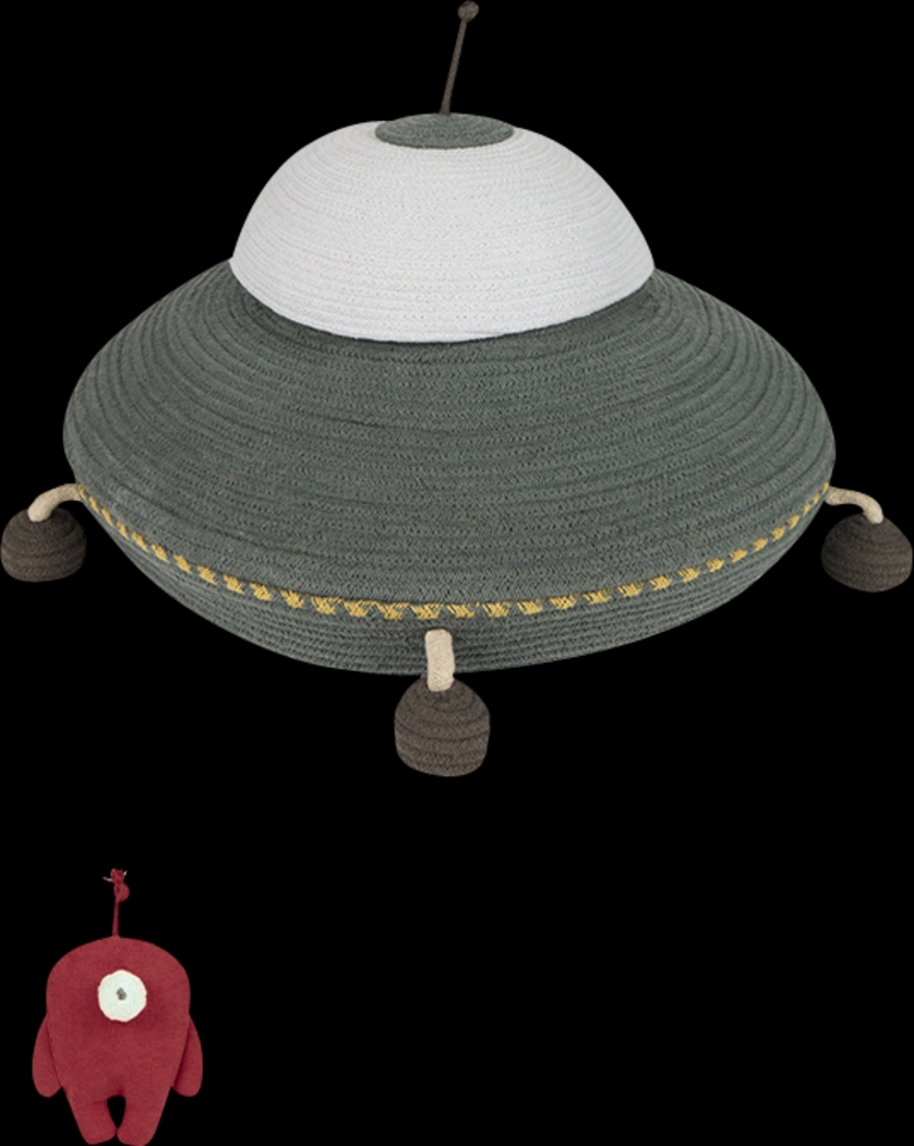 Kids Green UFO Basket - Thumbnail - Image 1