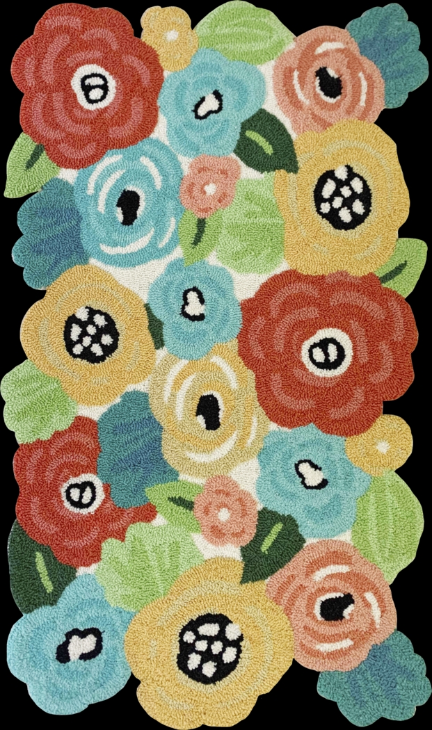 Kids Greenbelt Park Multi 2'8 x 4'8 Rug - Thumbnail - Image 1