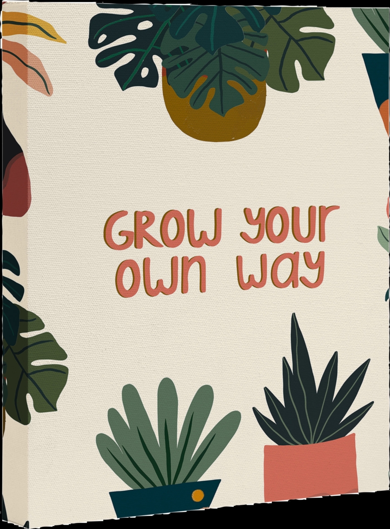 Kids Grow Your Own Way I Beige Artwork - Thumbnail - Image 1