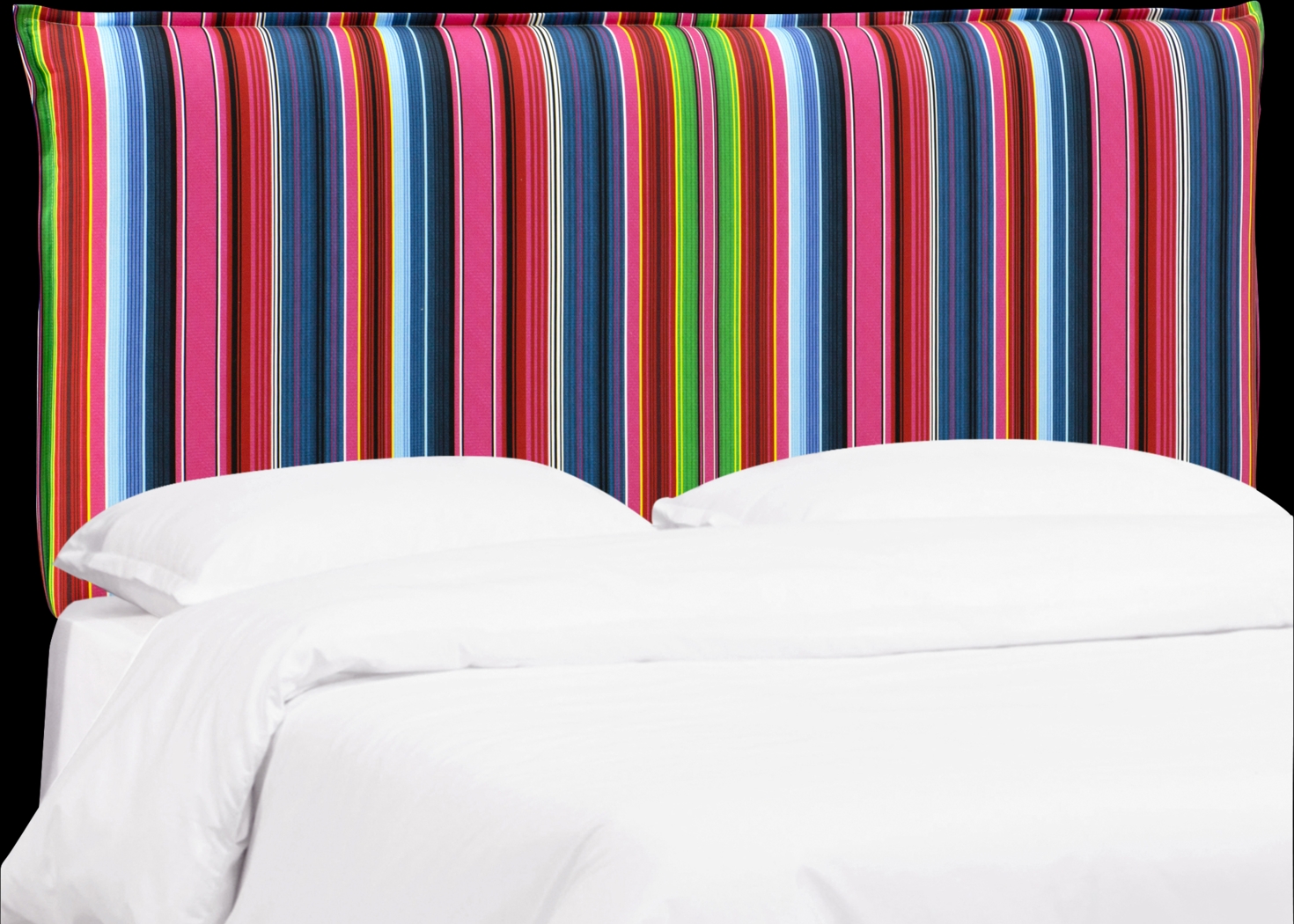 Kids Guadiana Red Twin Upholstered Headboard - Thumbnail - Image 1