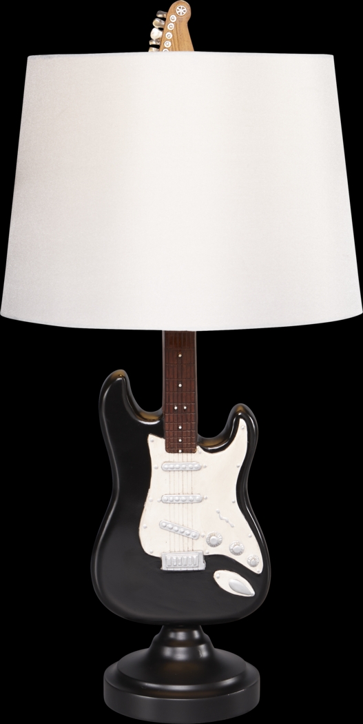 Kids Guitar Groove Black Lamp - Thumbnail - Image 1