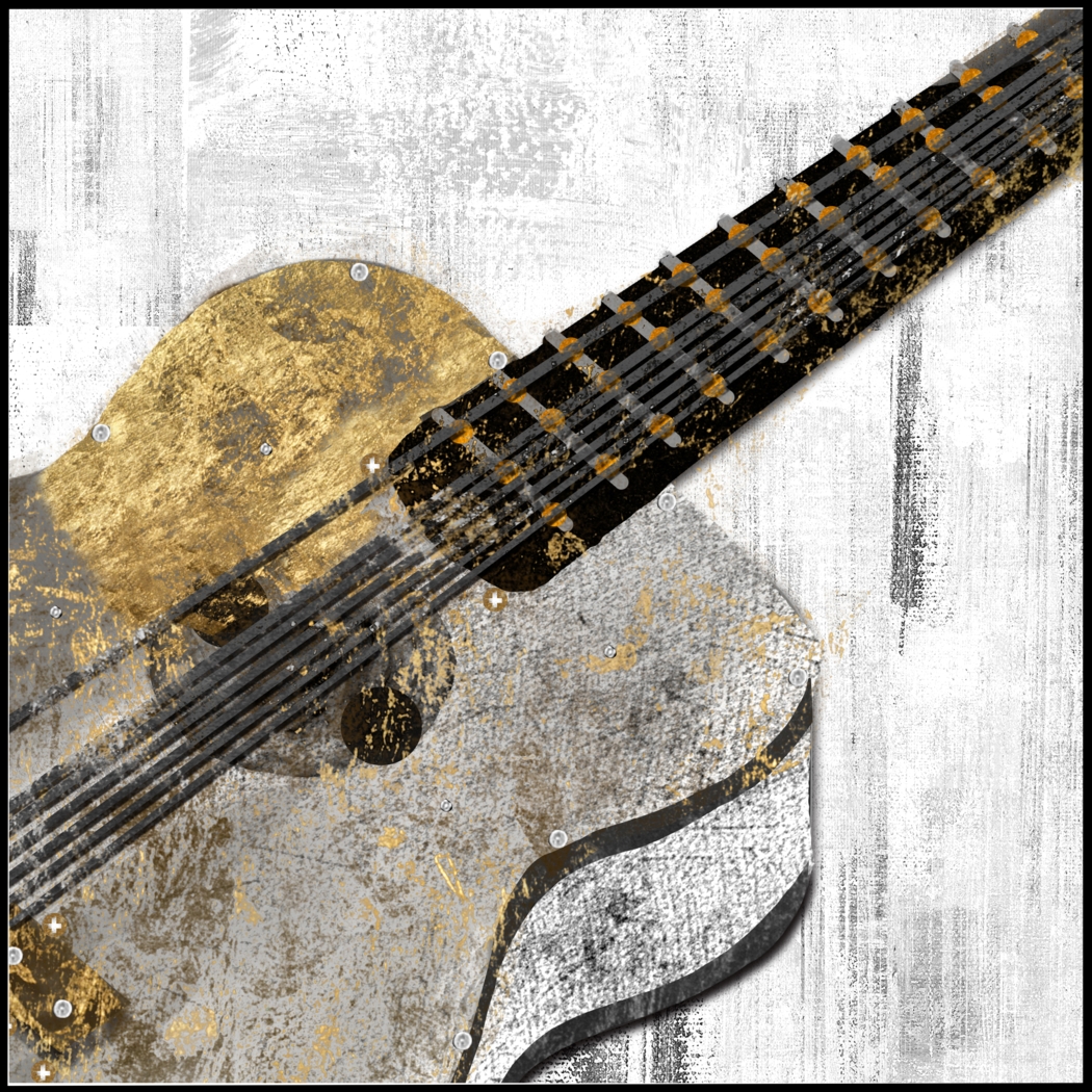 Kids Guitar Practice Brown Artwork - Thumbnail - Image 1