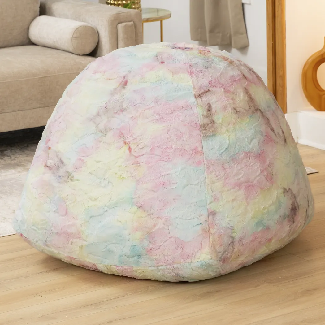 Kids Gumdrop Rainbow Beanbag Chair - Thumbnail - Image 2