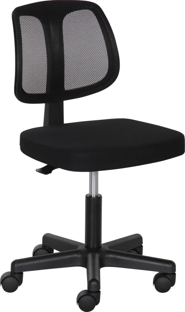 Kids Hanson Black Desk Chair - Thumbnail - Image 1