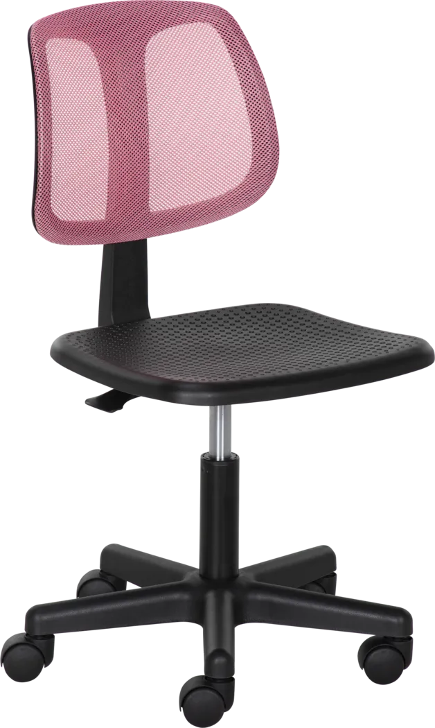 Kids Hanson Pink Desk Chair - Thumbnail - Image 2