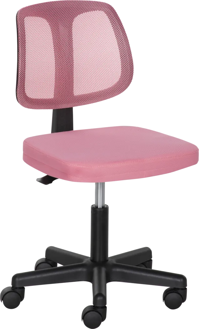 Kids Hanson Pink Desk Chair - Thumbnail - Image 1