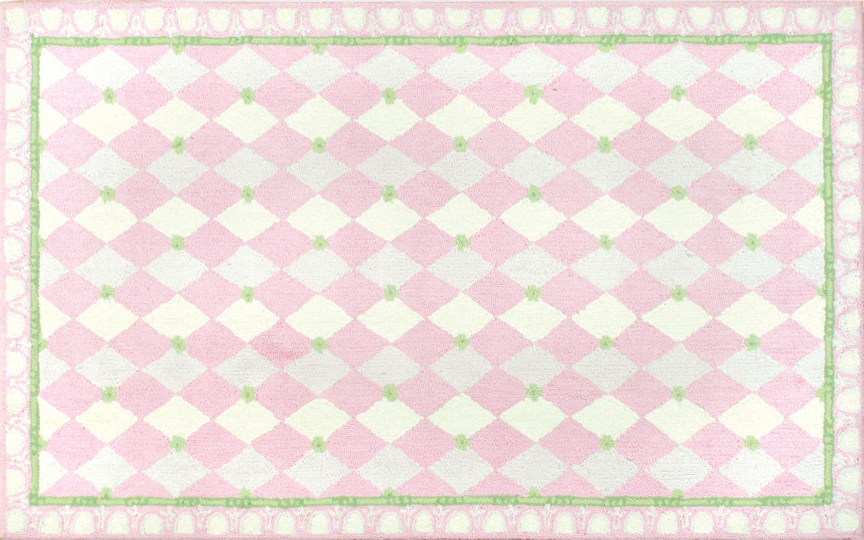 Kids Harleth Pink 4'7 x 7'7 Rug - Thumbnail - Image 1