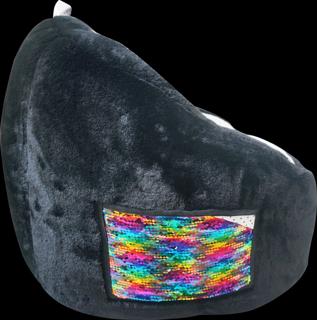 Kids Hatsy Black Bean Bag - Thumbnail - Image 4