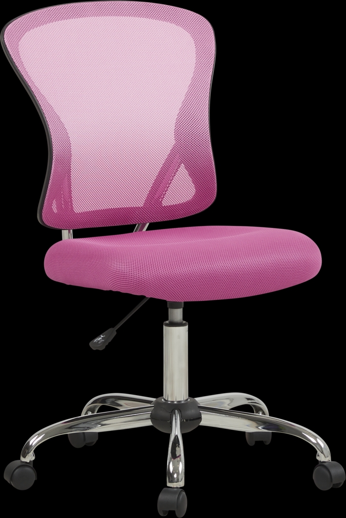Kids Hayley Pink Desk Chair - Thumbnail - Image 1