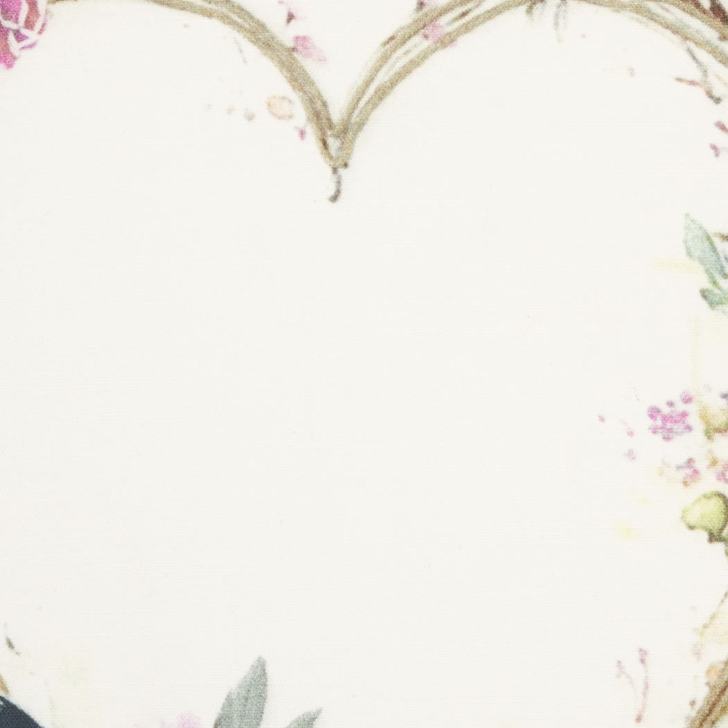 Kids Heart of Flowers White Accent Pillow - Thumbnail - Image 5