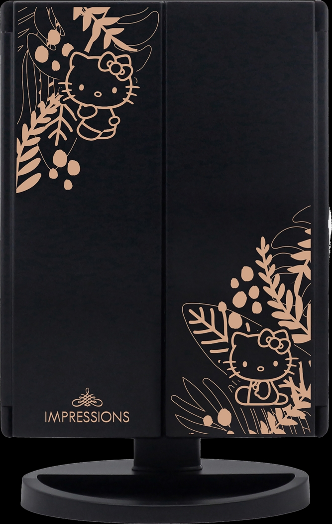 Kids Hello Kitty Black Tri-Fold Vanity Mirror - Thumbnail - Image 2