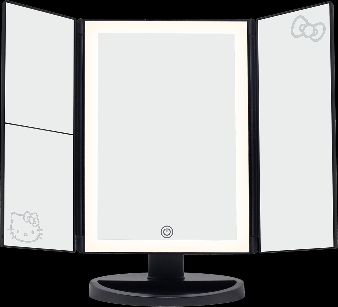 Kids Hello Kitty Black Tri-Fold Vanity Mirror - Thumbnail - Image 3