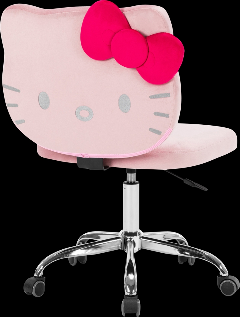Kids Hello Kitty Kawaii Pink Vanity Chair - Thumbnail - Image 1