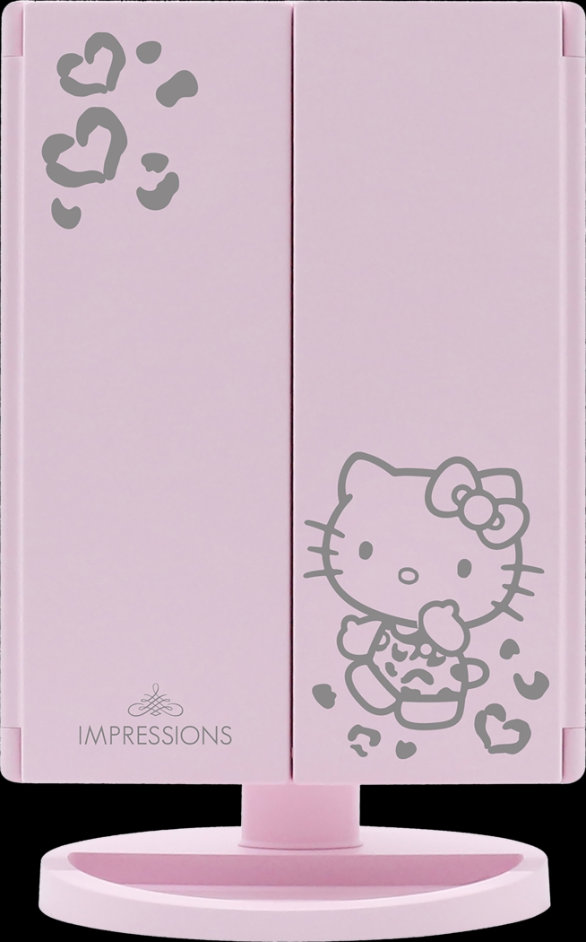Kids Hello Kitty Pink Tri-Fold Vanity Mirror - Thumbnail - Image 2